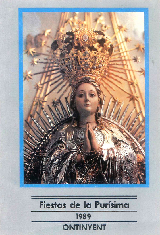 Fiestas de la Purísima 1989 Ontinyent / Onteniente